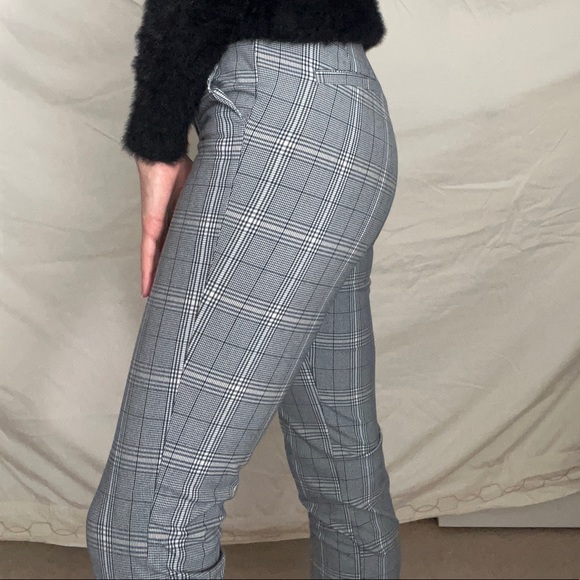 ZARA Striped Dress Pants - Picture 1 of 6